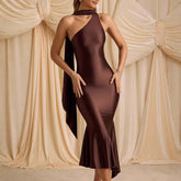 Fashion Elegant Backless Dress