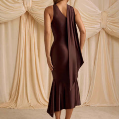 Fashion Elegant Backless Dress